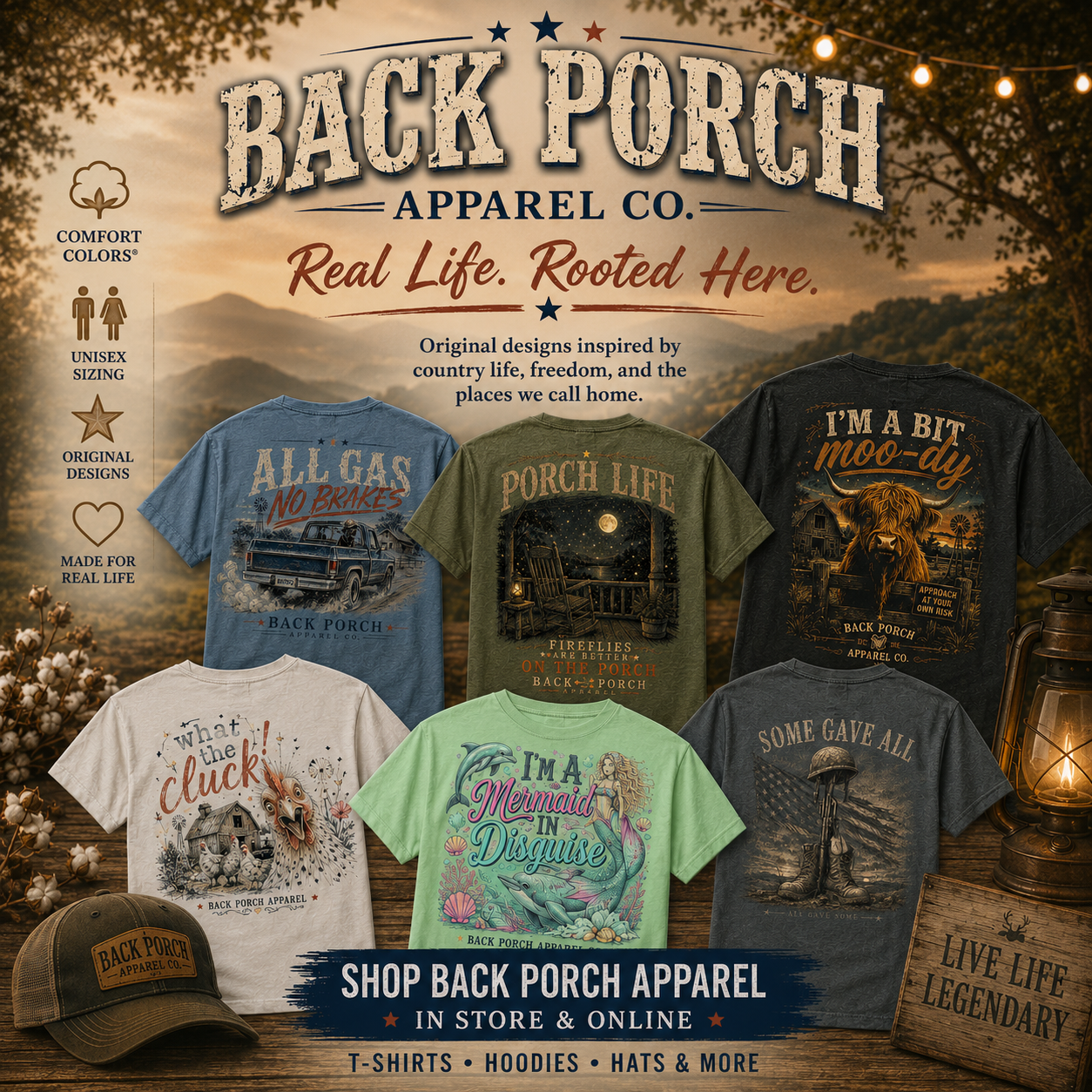 More Than a T-Shirt: The Story Behind Back Porch Apparel