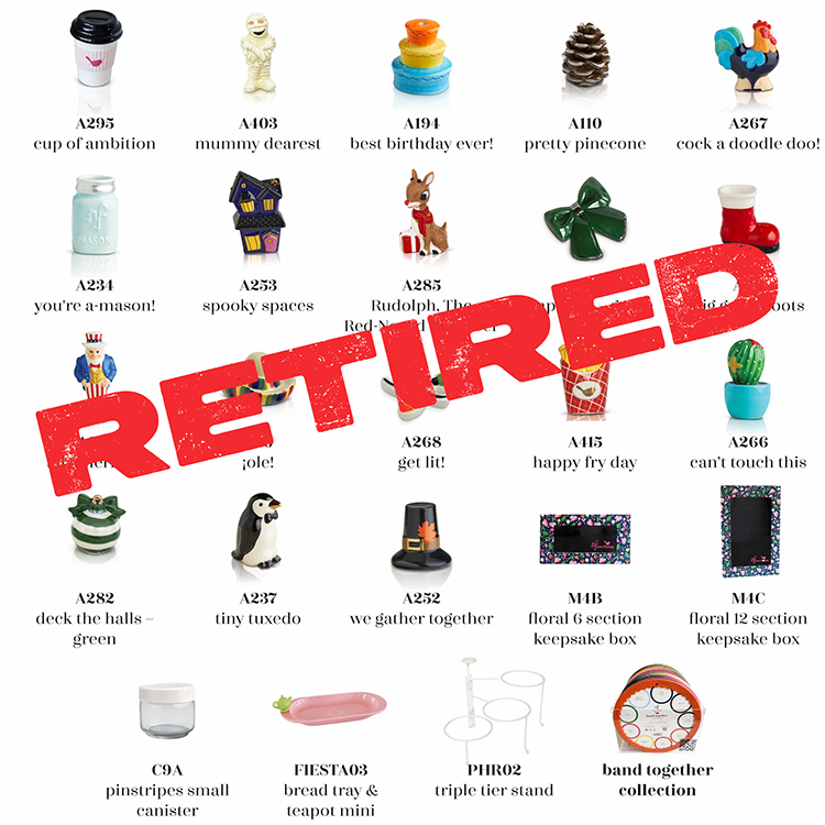 A Fond Farewell: The Latest Retired Nora Fleming Pieces (and What’s Coming Next)