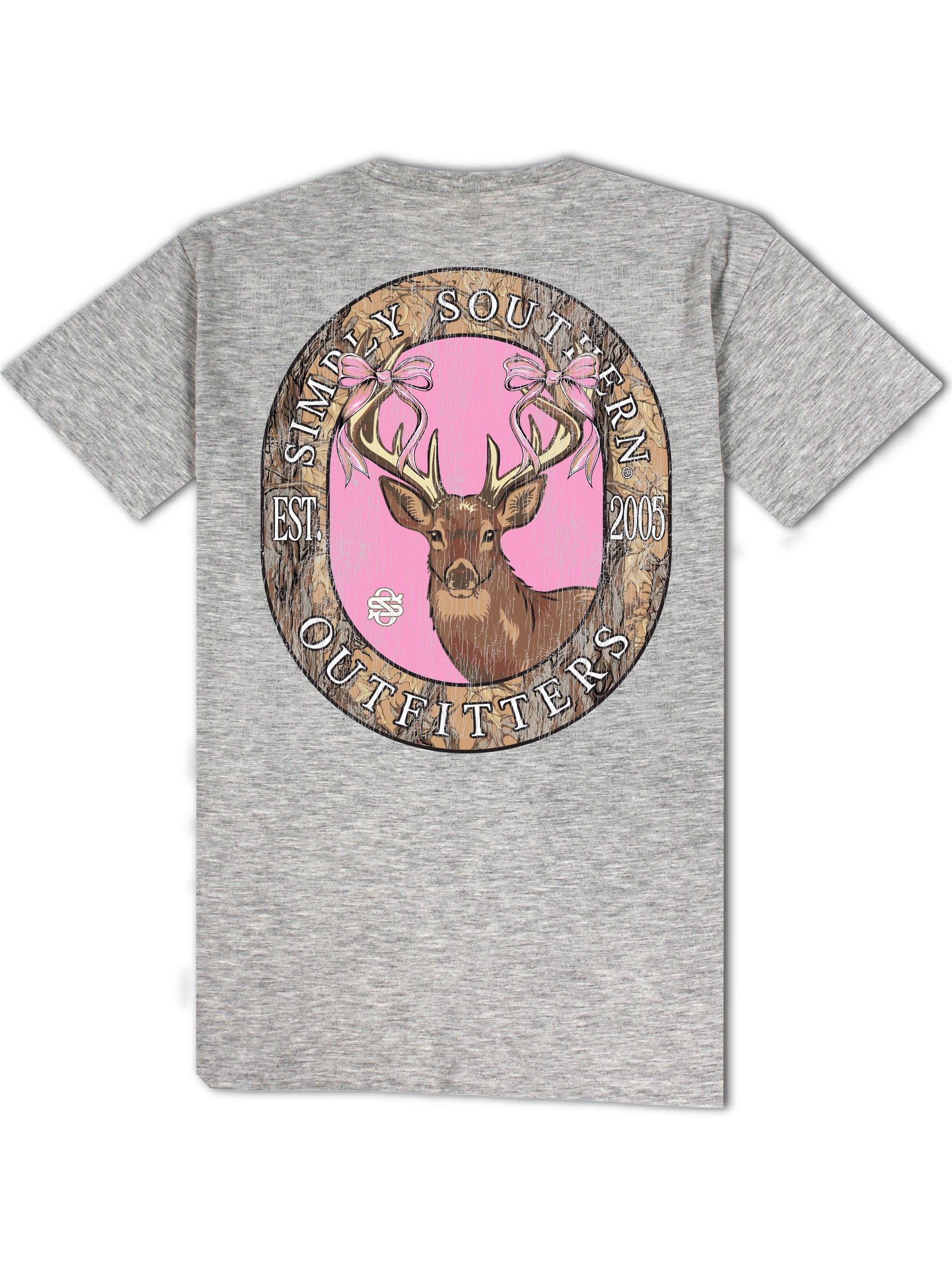 New 2025 Simply Southern Camo Deer T-Shirt