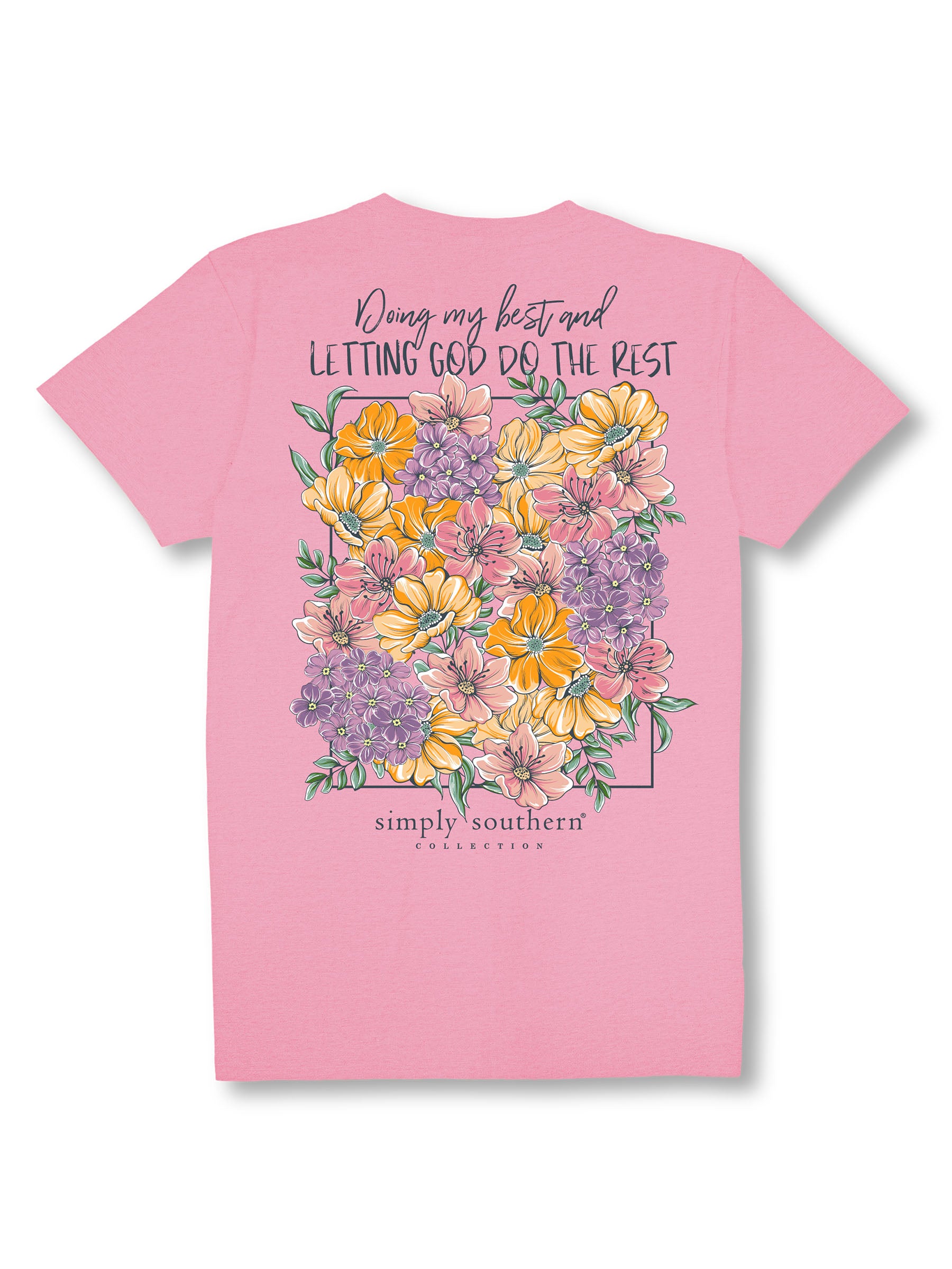 Simply Southern Doing My Best Short Sleeve Graphic T-Shirt