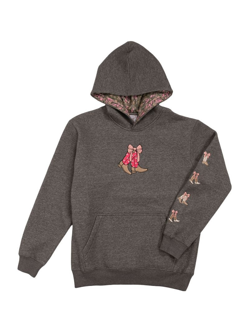 New 2025 Simply Southern Women's Boots Hoodie Sweatshirt