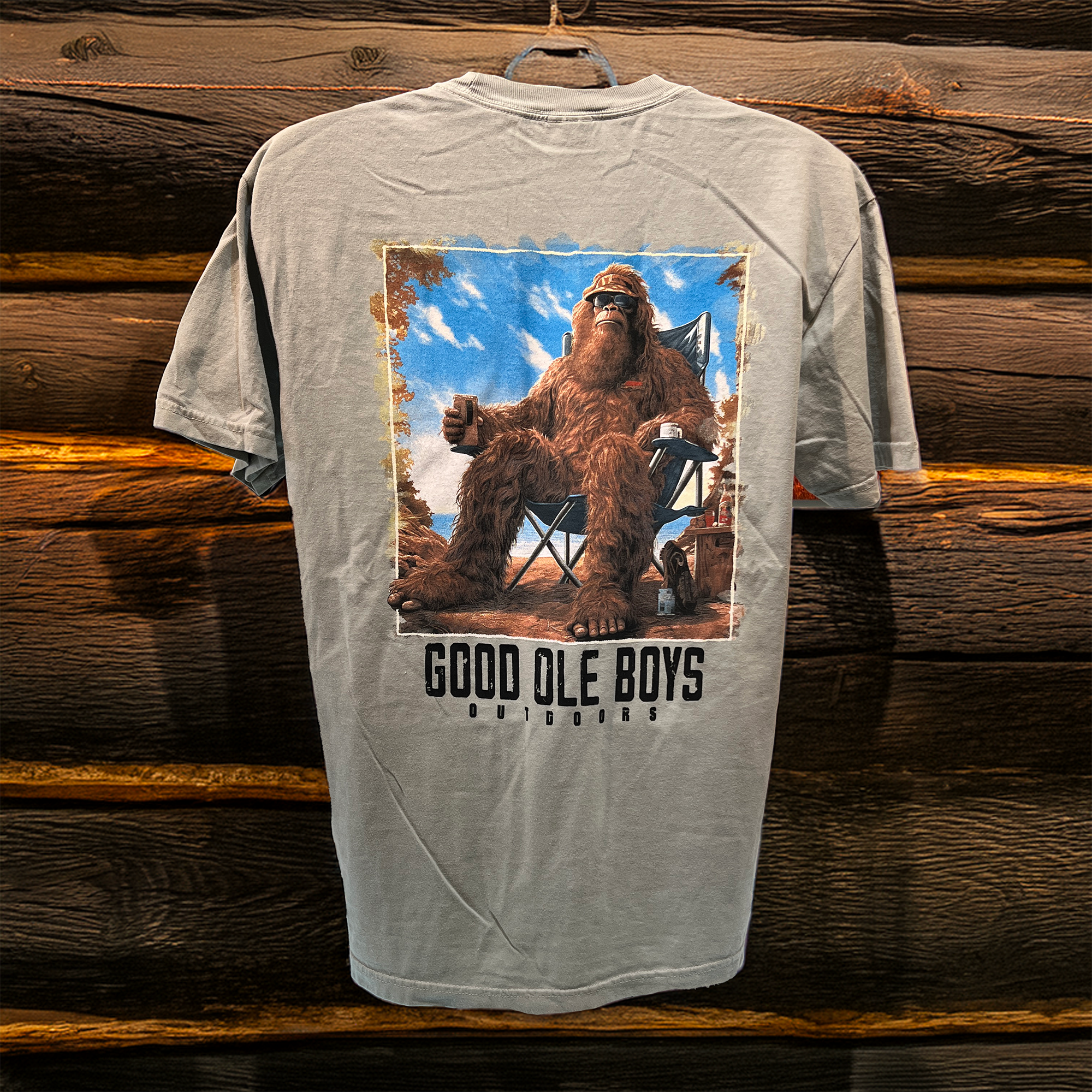 Good Ole Boys Bigfoot in Char Tshirt
