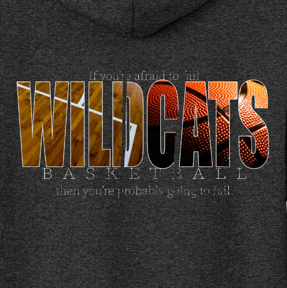 Custom Basketball Sweatshirt – Personalized Team Mascot and Player Name