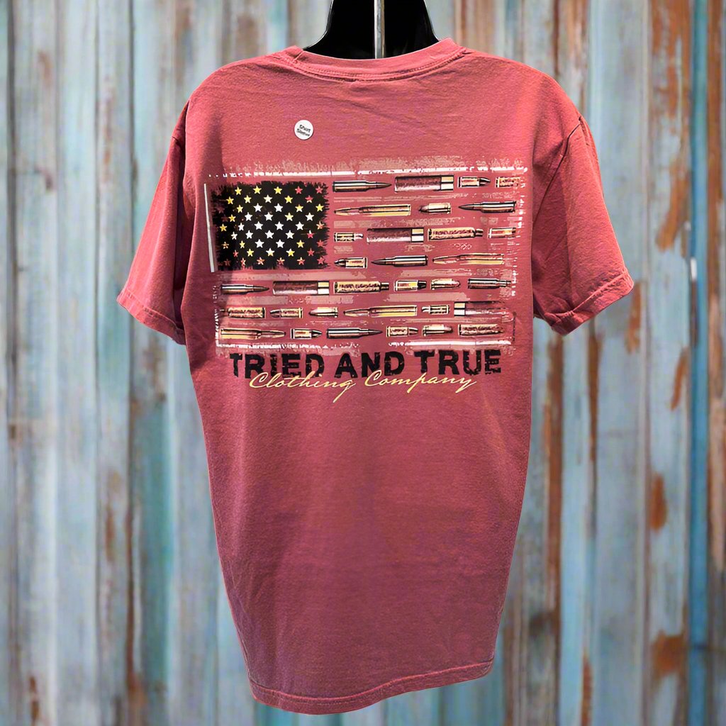 Tried & True American Made USA Flag Short Sleeve T-Shirt