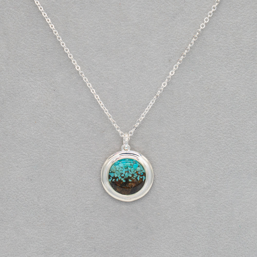 Dune Jewelry Explorer Collection Round Drop Necklace