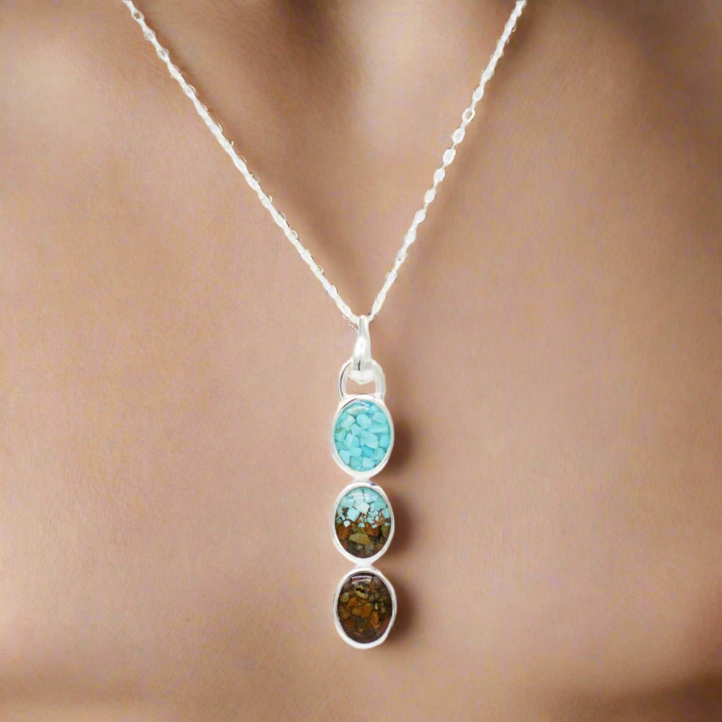 Dune Jewelry Milan Drop Sterling Silver Necklace