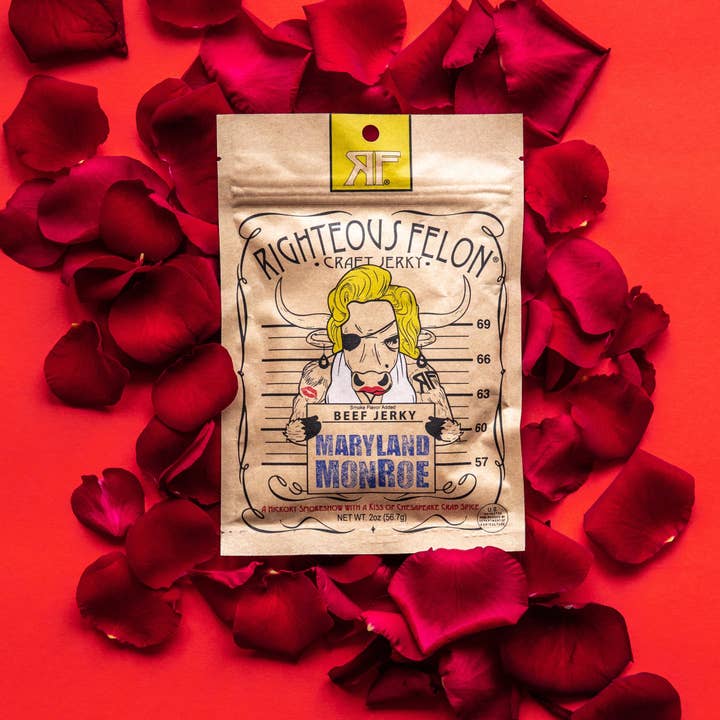 Righteous Felon Maryland Monroe Beef Jerky