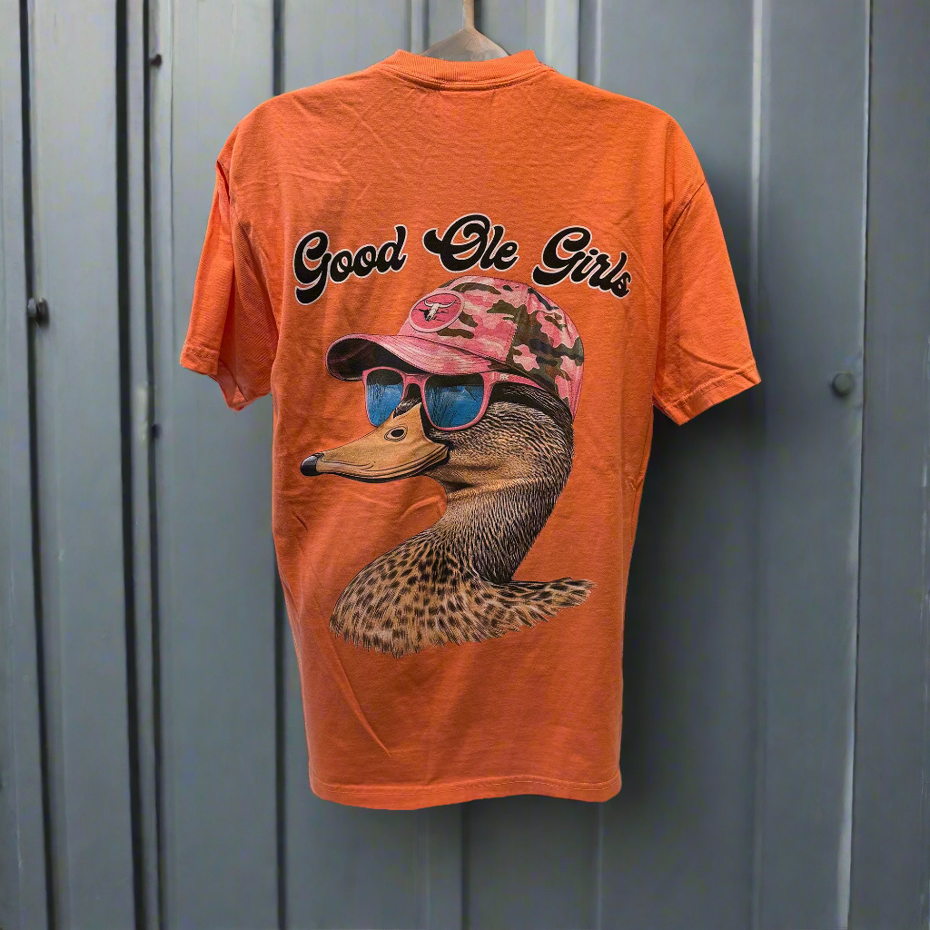 Good Ole Girls Duck Pink Camo Tshirt