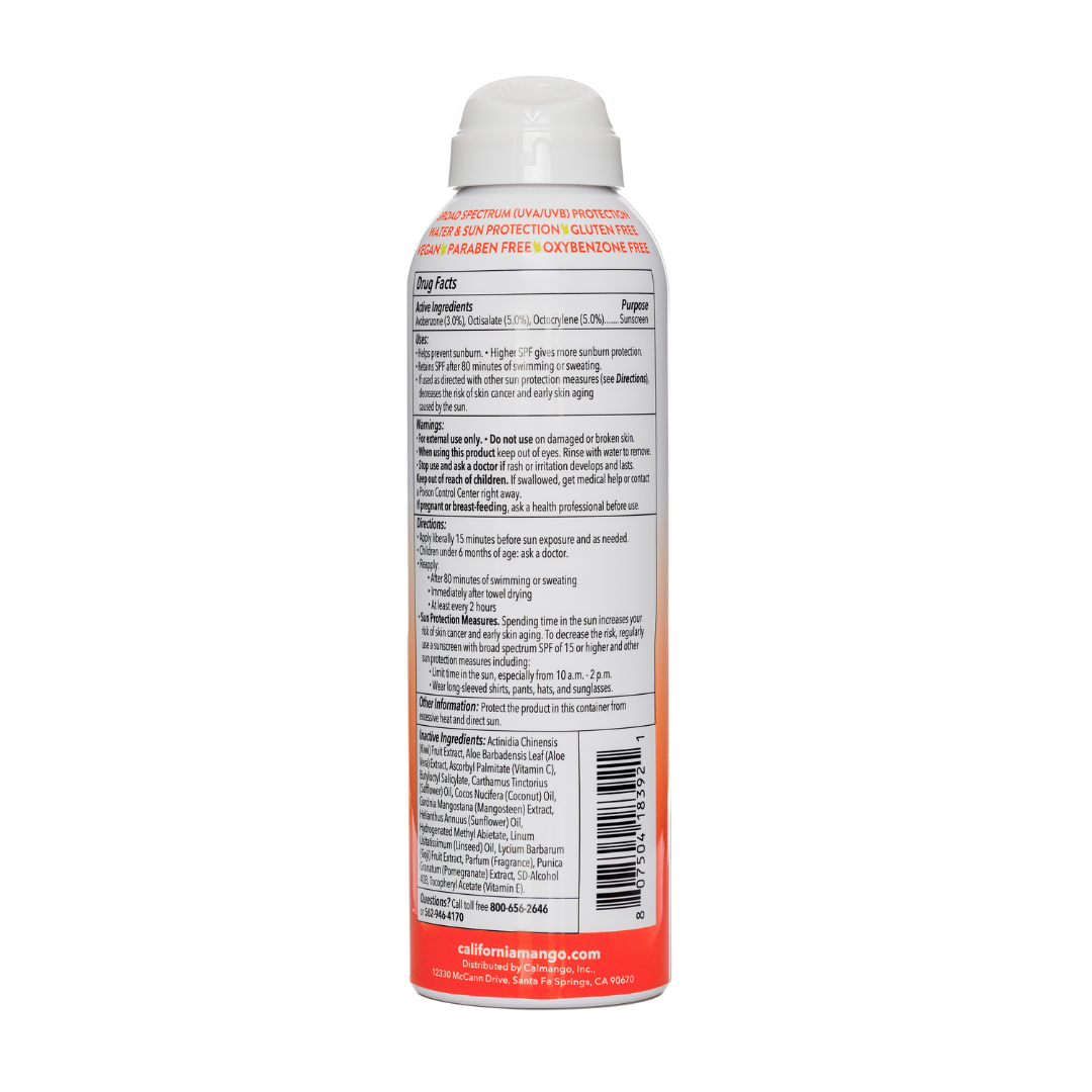 California Mango SPF 30 or 50 6.5oz Sunscreen