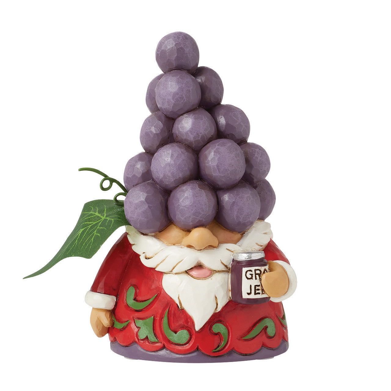 Jim Shore Heartwood Creek Grape Hat Gnome Figurine