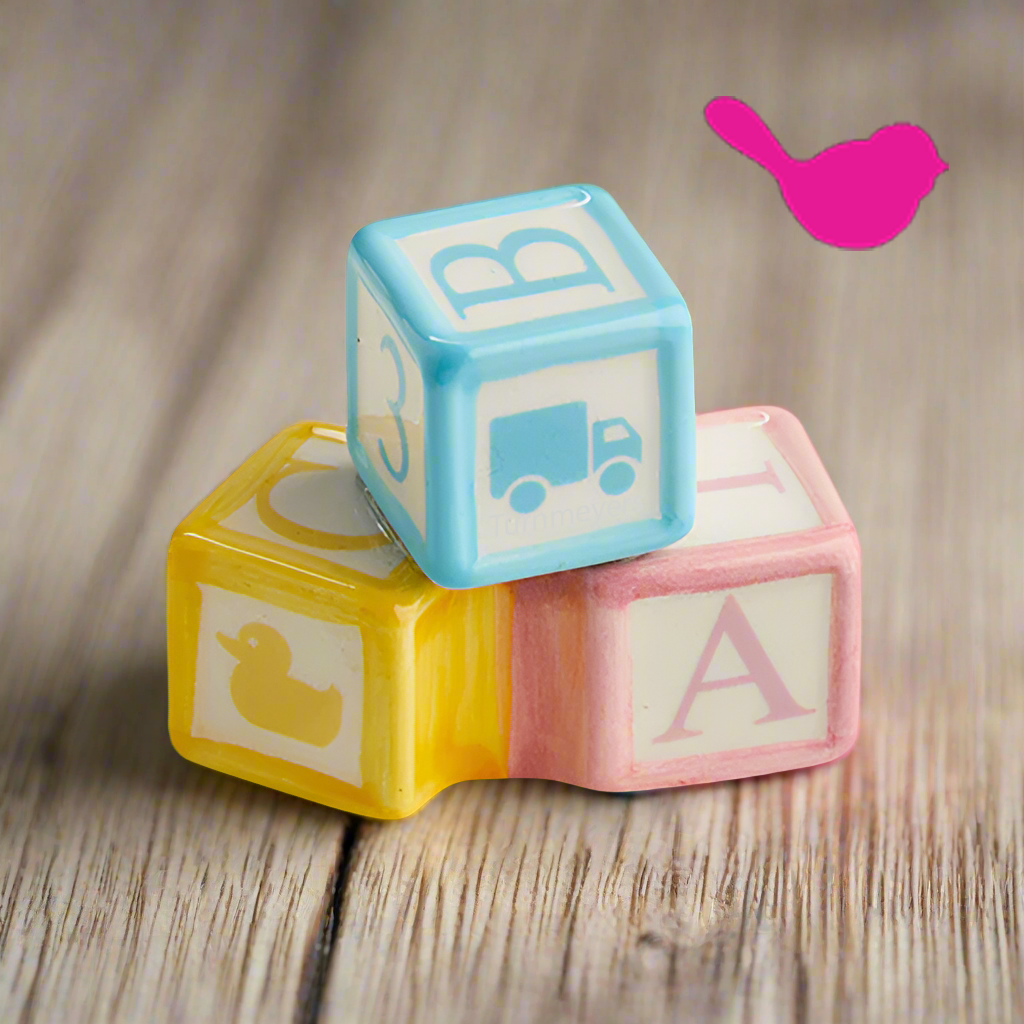 Nora Fleming Mini - Ohhh, Baby! Baby Blocks