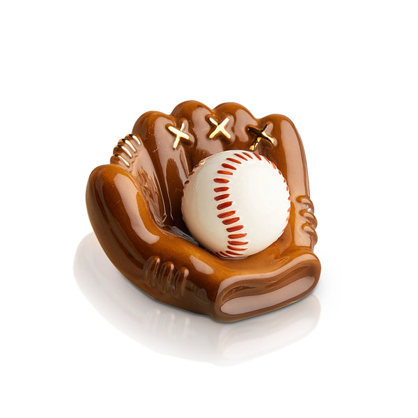 Nora Fleming Mini - Catch Some Fun Baseball in Glove