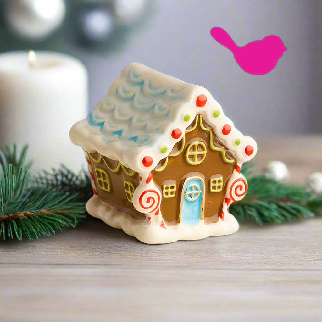 Nora Fleming Mini Candyland Lane Gingerbread House