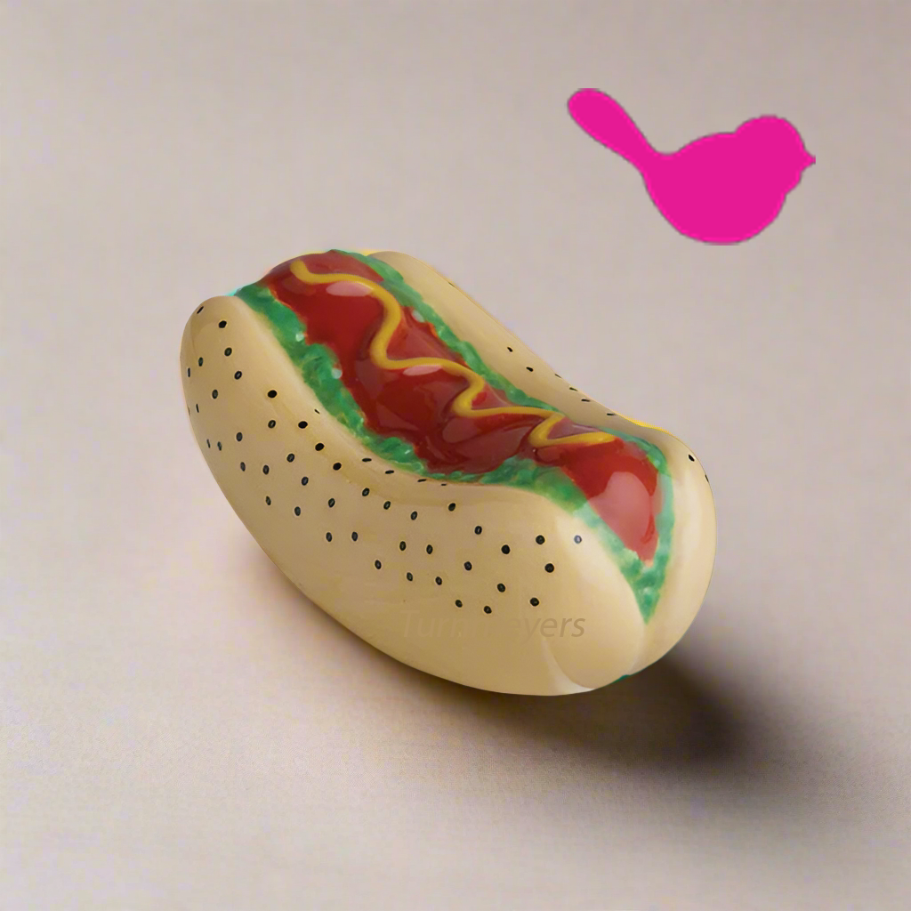 Nora Fleming Mini Chicago Dog Hotdog