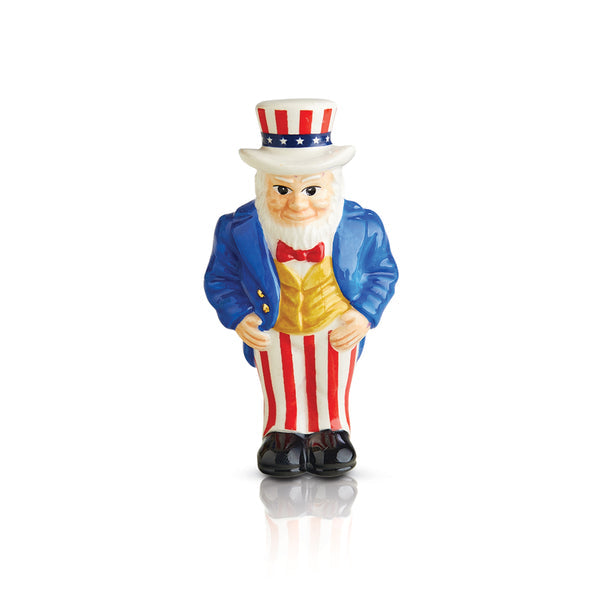 Nora Fleming Mini Uncle Sam
