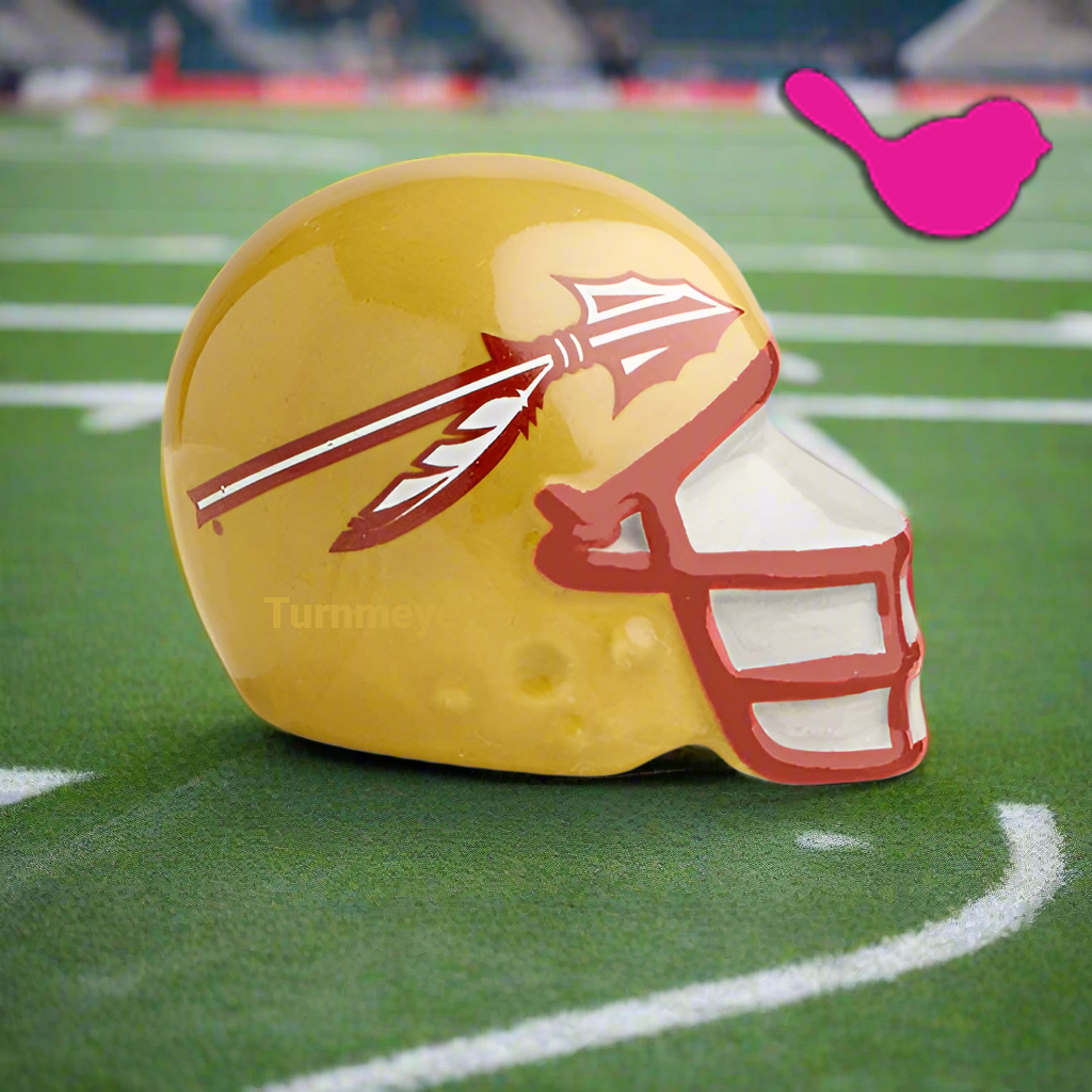 Nora Fleming Mini Florida State Helmet