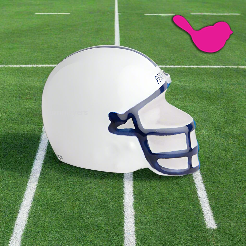Nora Fleming Mini Penn State University Helmet