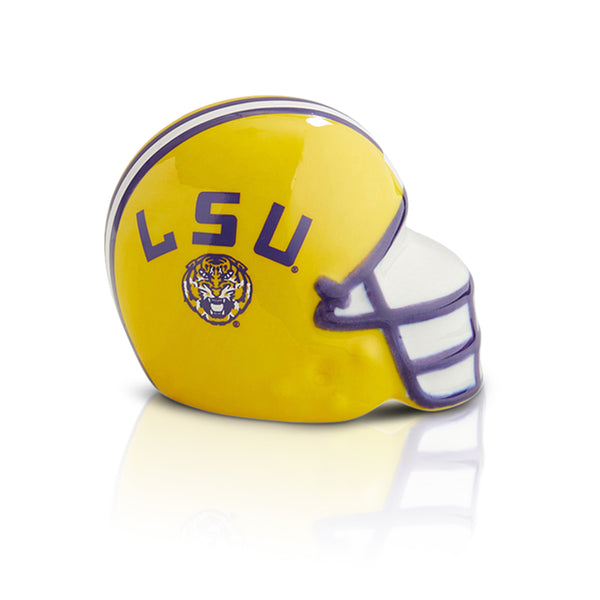 Nora Fleming Mini LSU Helmet