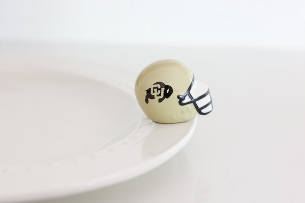 Nora Fleming Mini University of Colorado Helmet