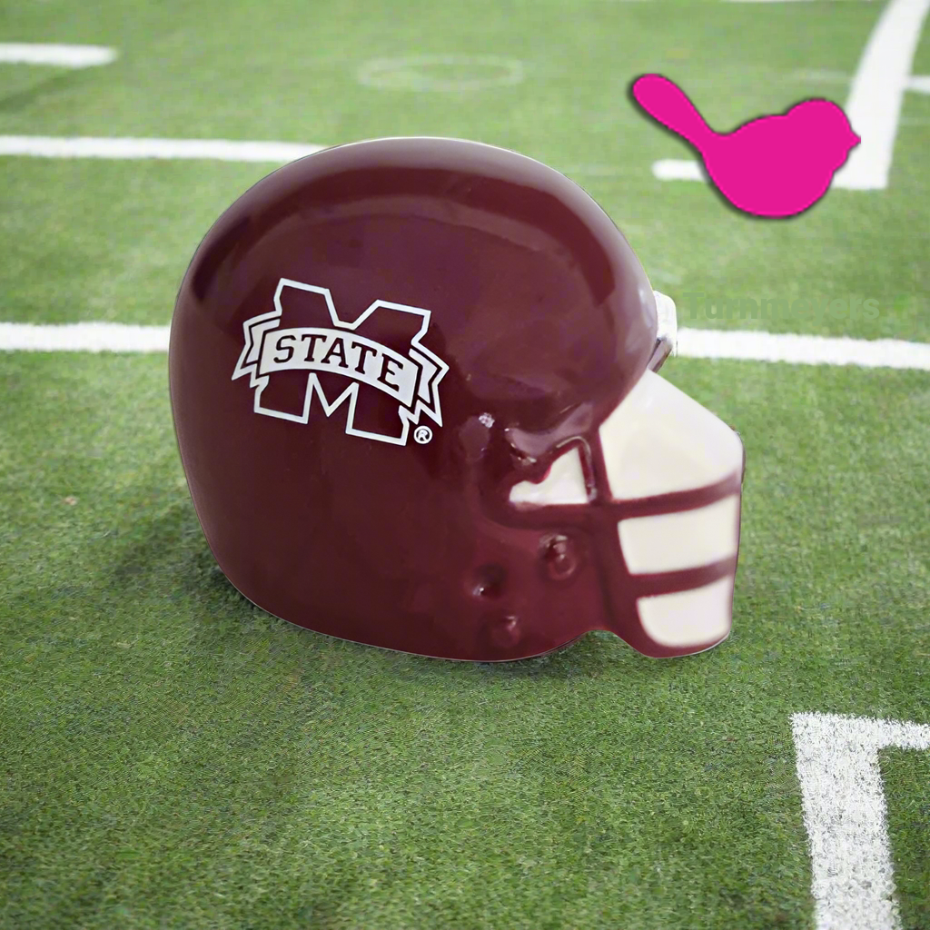Nora Fleming Mini Mississippi State University Helmet