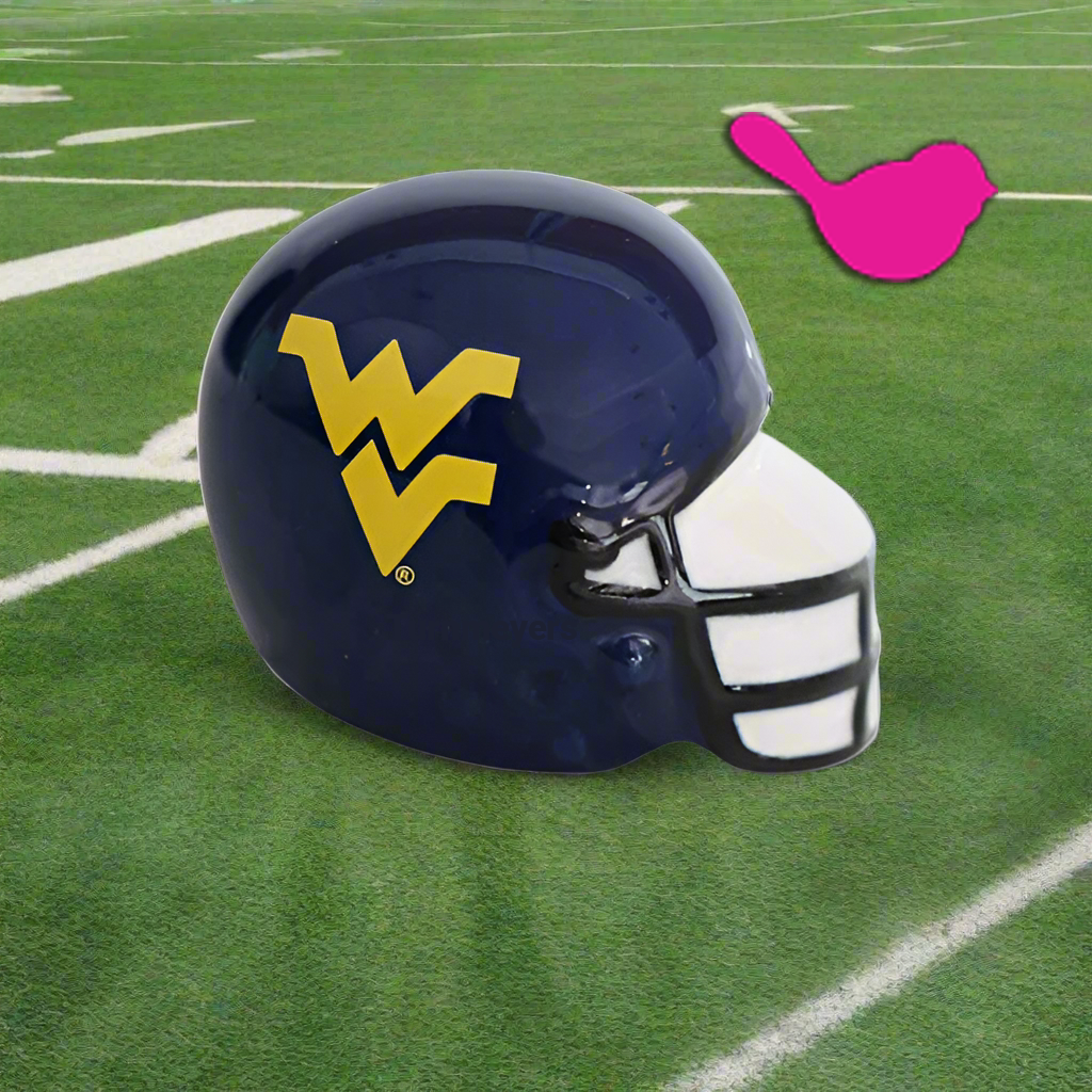 Nora Fleming Mini West Virginia University WVU Helmet