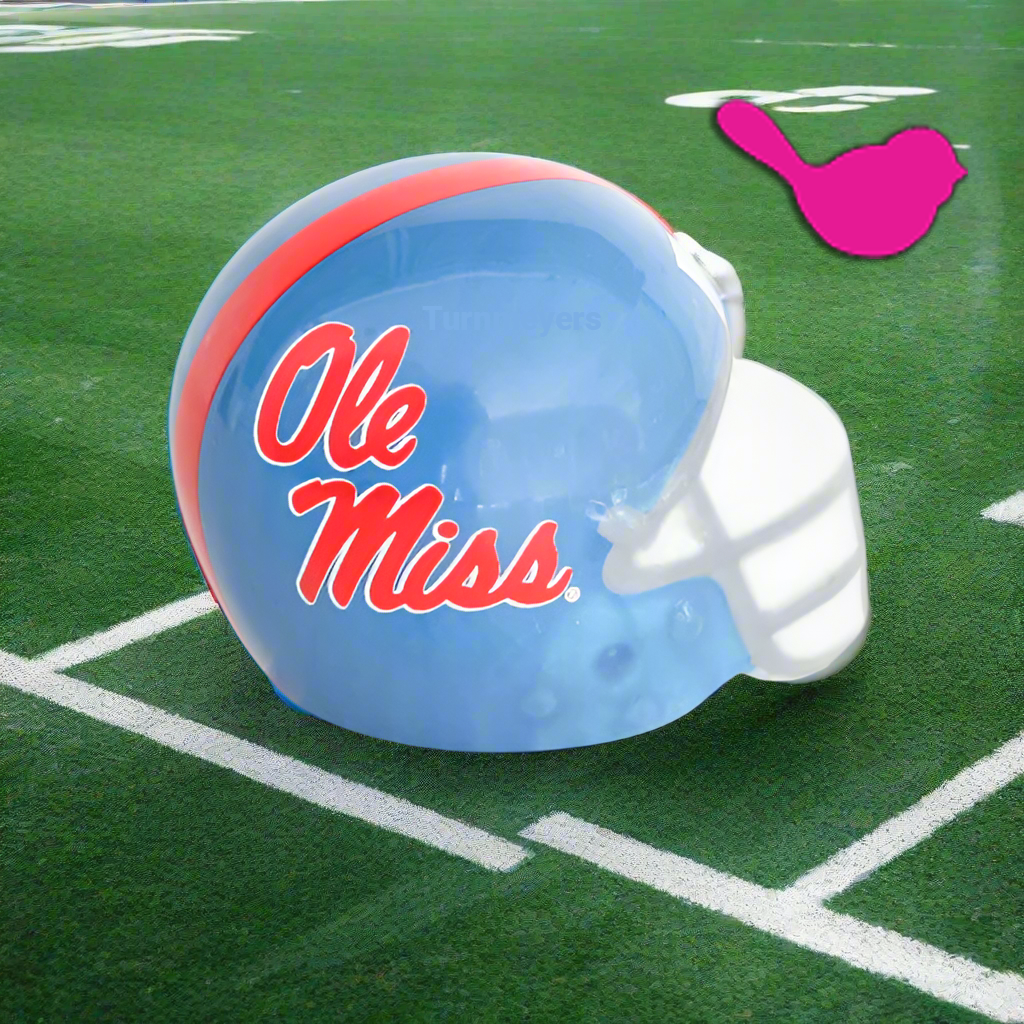 Nora Fleming Mini Ole Miss Helmet