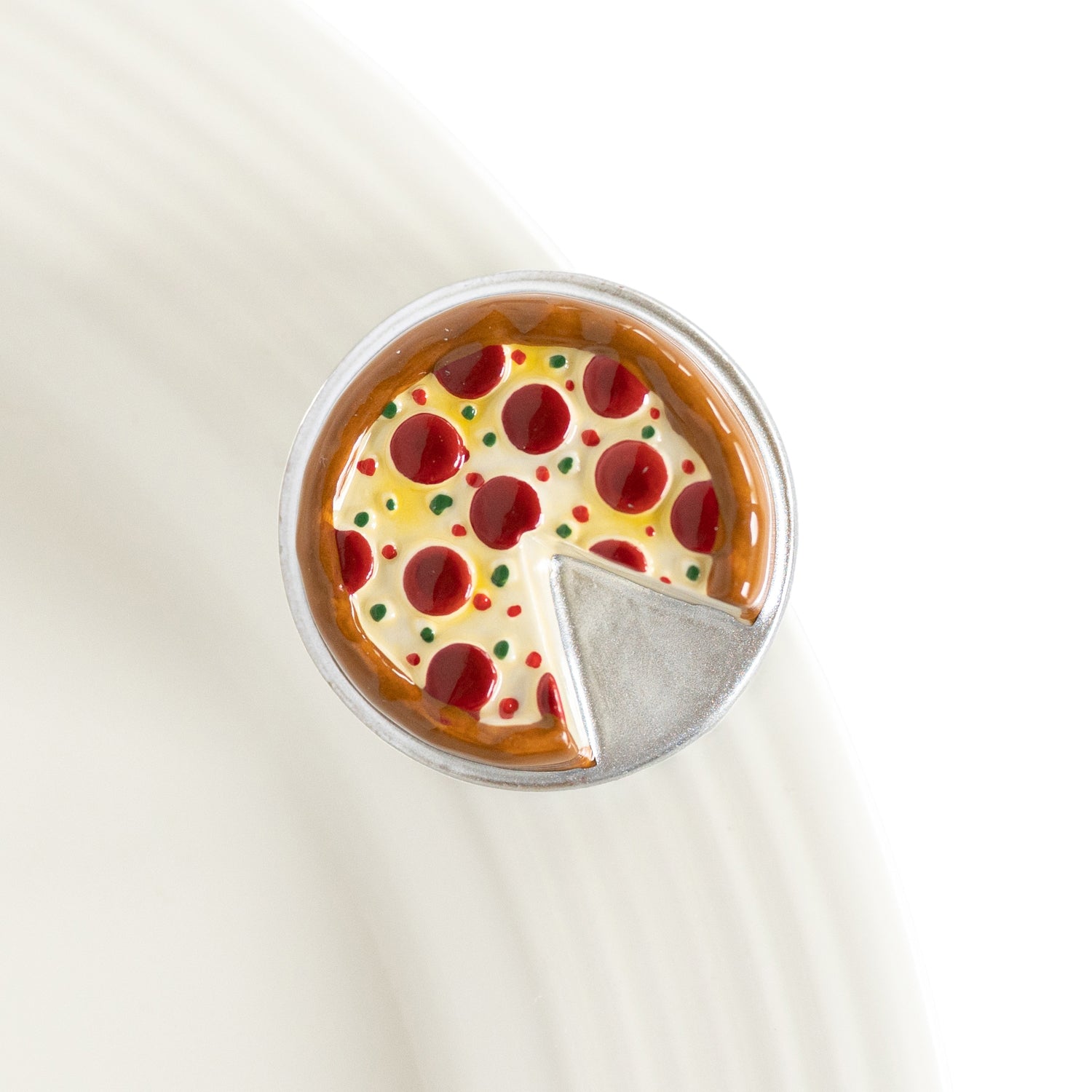 Nora Fleming Pizza Slice, Slice, Baby! Ceramic Mini