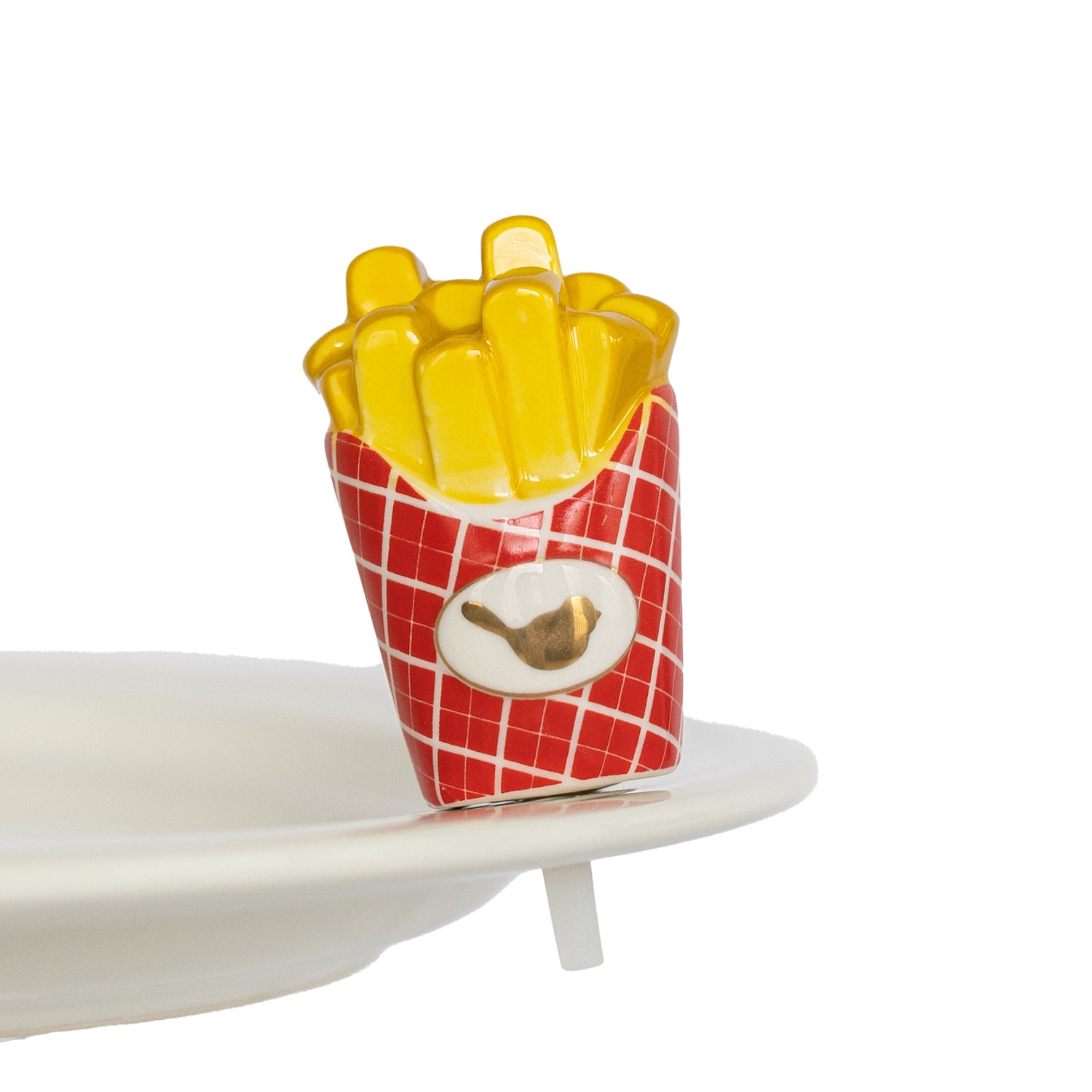 Nora Fleming French Fries Happy Fry Day Ceramic Mini