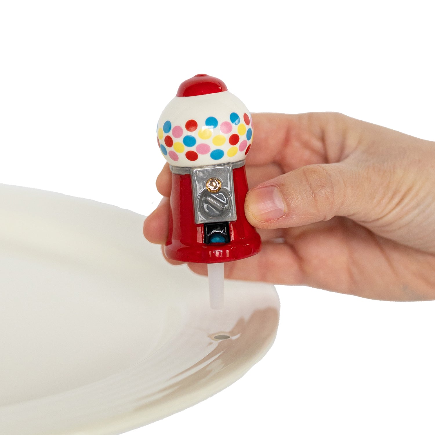 Nora Fleming Gumball Machine Mini "Chews Wisely"