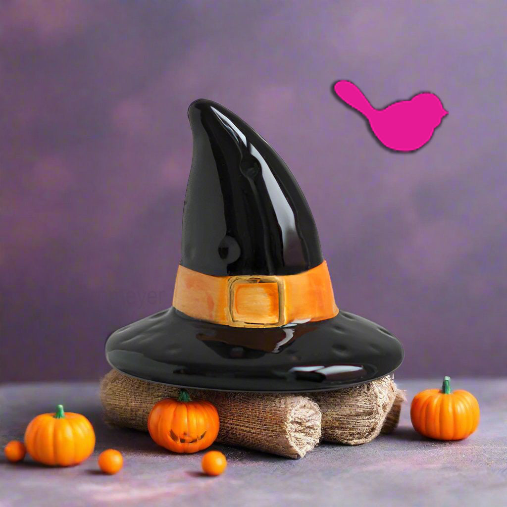 Nora Fleming Mini - Witchful Thinking Witch Hat Halloween