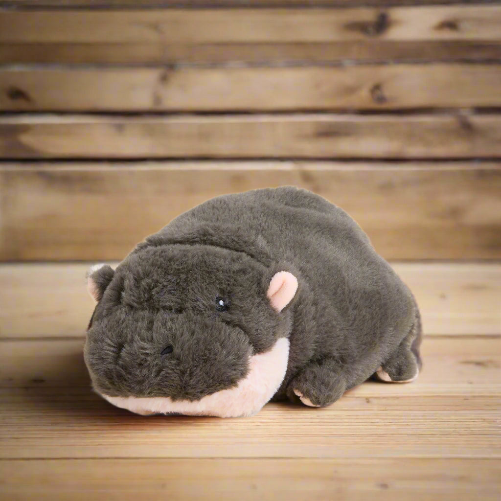 Warmies® Baby Hippo – Microwavable Plush with Lavender Scent