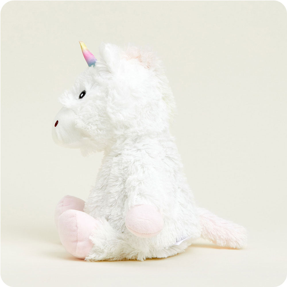 Warmies® White Unicorn – Microwavable Plush with Lavender Scent