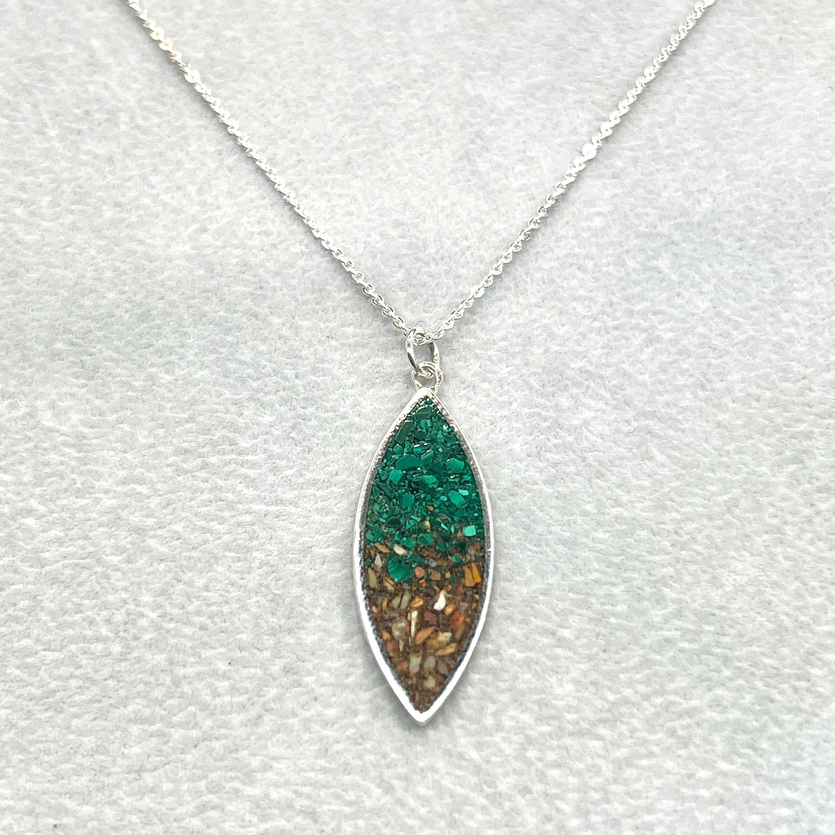 Lux Marquise Necklace .925 Sterling Silver