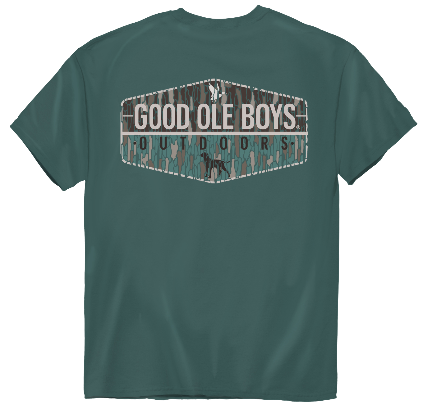 Camo Banner Short Sleeve T-Shirt