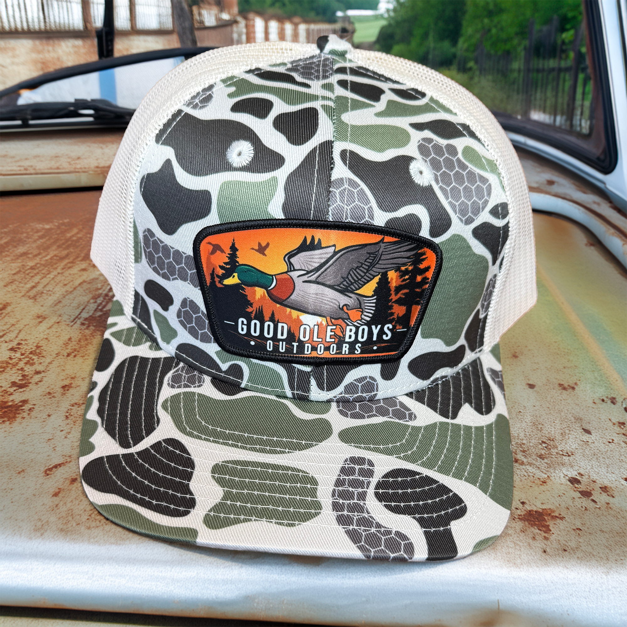 Good Ole Boys Mallard Duck Camo Adjustable Snap Back Hat