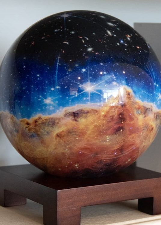 MOVA James Webb Carina Nebula Solar Powered Spinning Globe