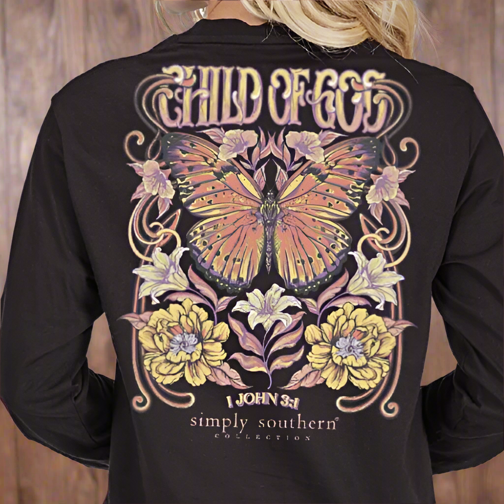 Simply Southern Child Long Sleeve Graphic T-Shirt