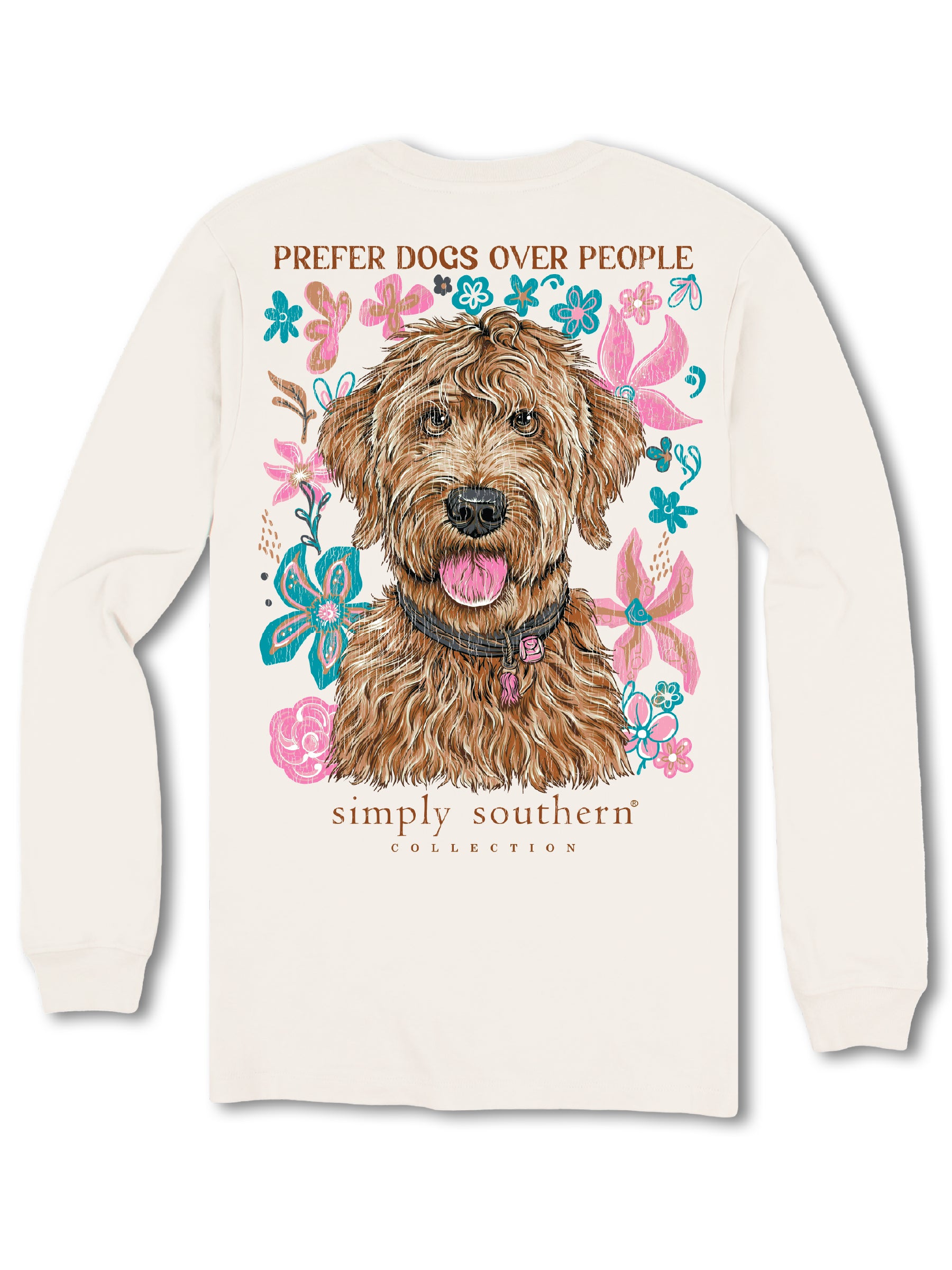 Simply Southern Dog People Long Sleeve Graphic T-Shirt