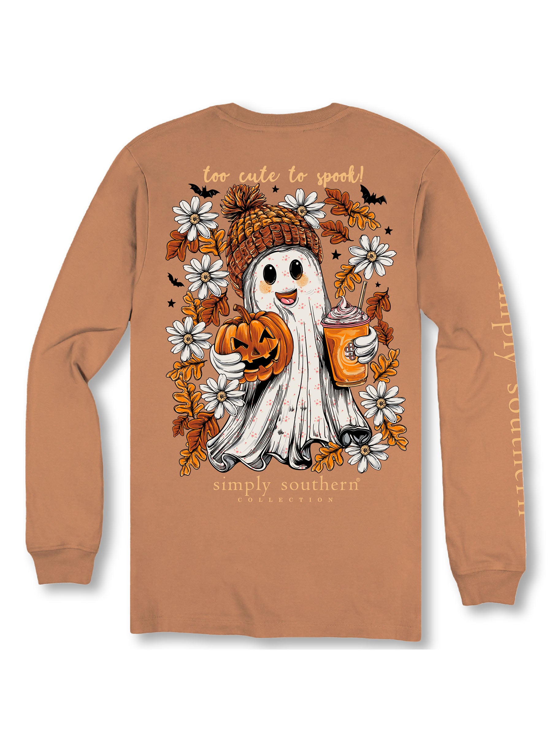 Simply Southern Ghost Long Sleeve Graphic T-Shirt