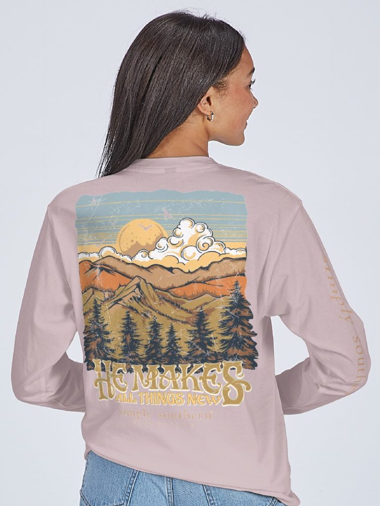 Simply Southern New Long Sleeve Graphic T-Shirt
