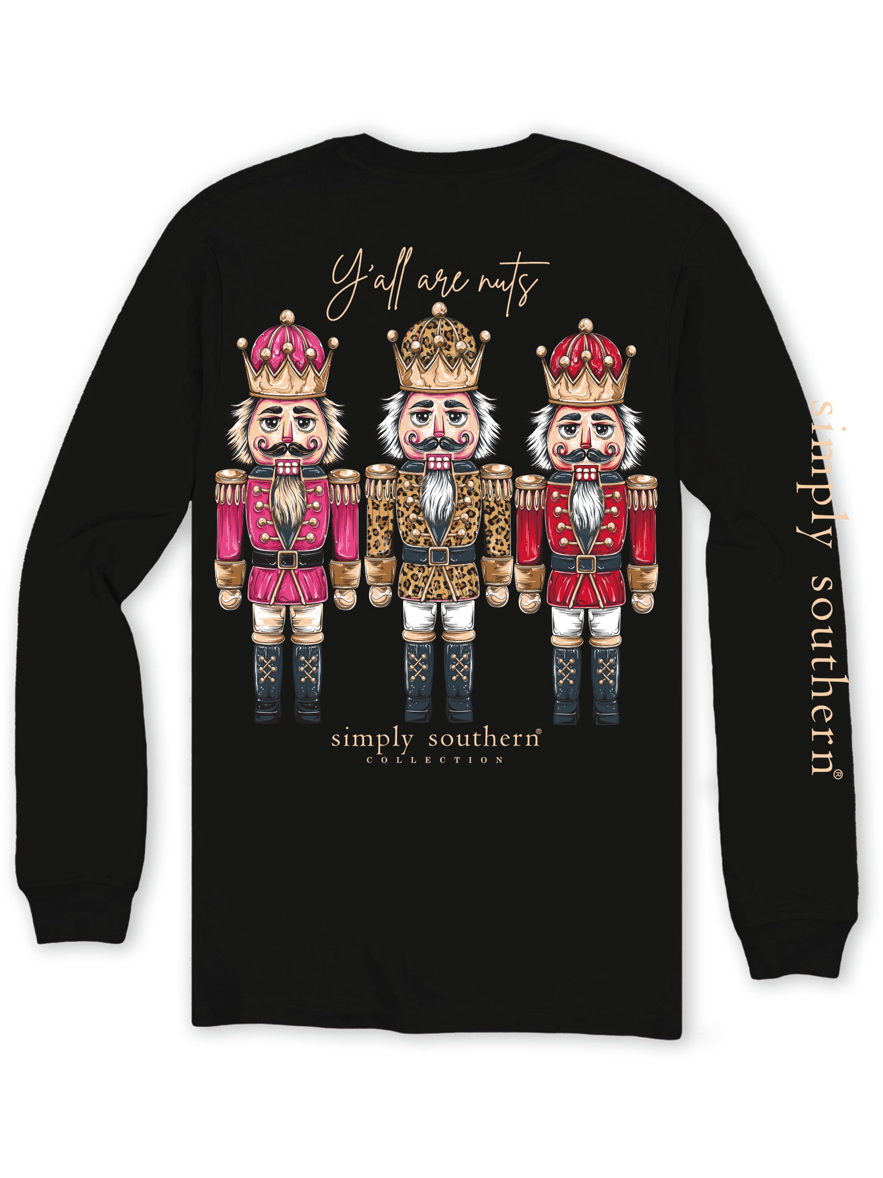 Simply Southern Christmas Nutcracker Long Sleeve T-Shirt
