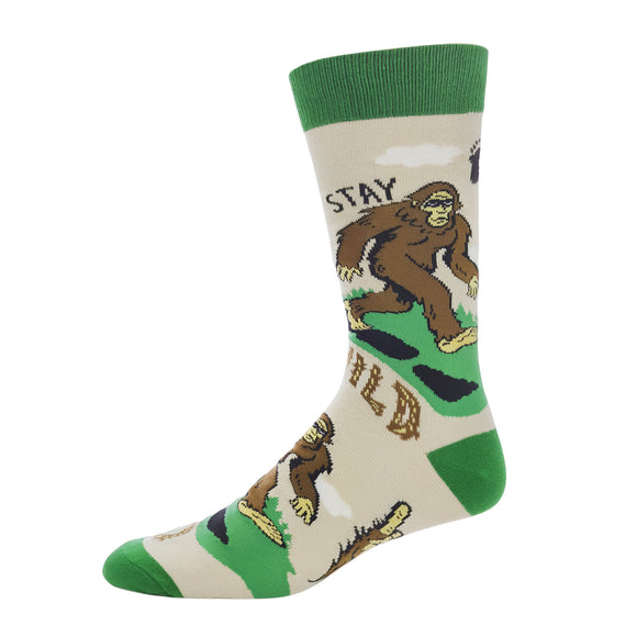 Oooh Yeah! Stay Wild Bigfoot Unisex Socks