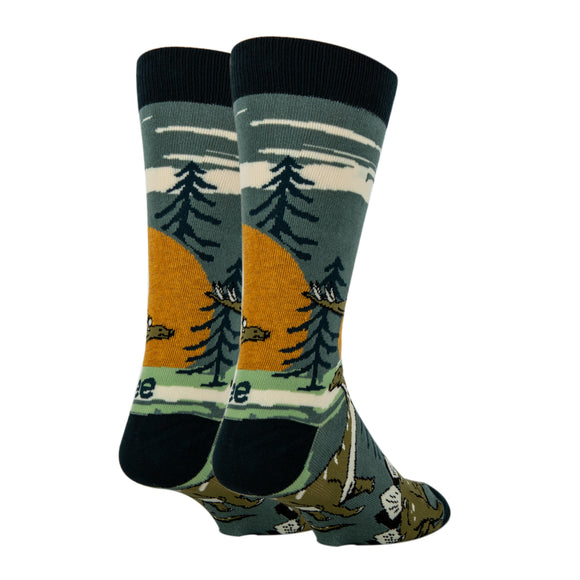 Oooh Yeah! Wild & Free Stegosaurus Dinosaur Unisex Socks