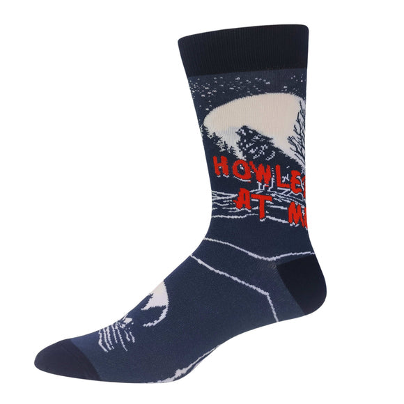 Oooh Yeah! Howler At Me Howling Wolf Unisex Socks