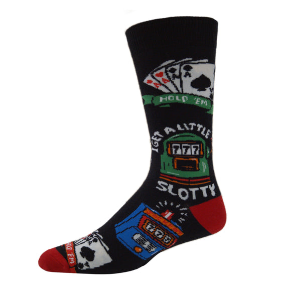 Oooh Yeah! Get Slotty Slot Machine Unisex Socks