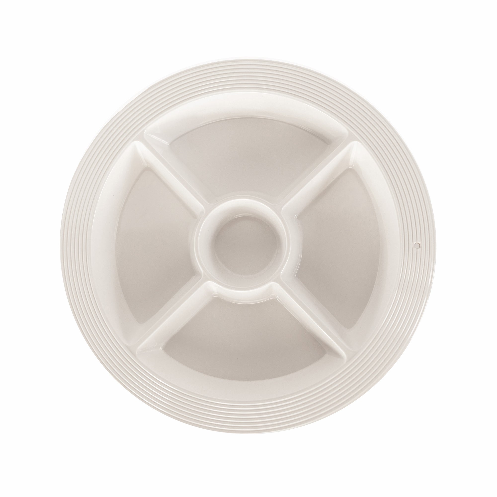 Nora Fleming Base Melamine Divided Dish Platter