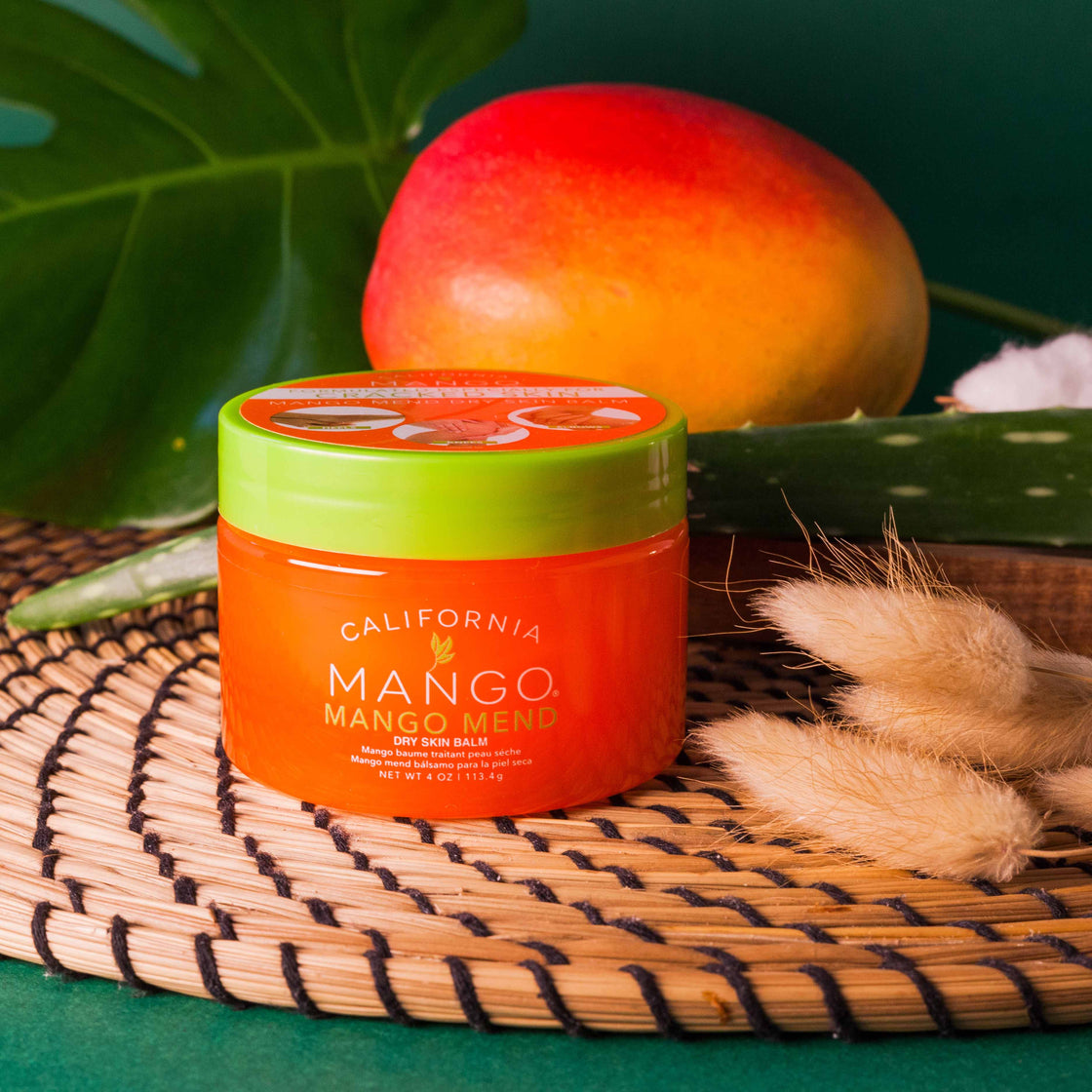California Mango Mend Treatment Dry Skin Balm