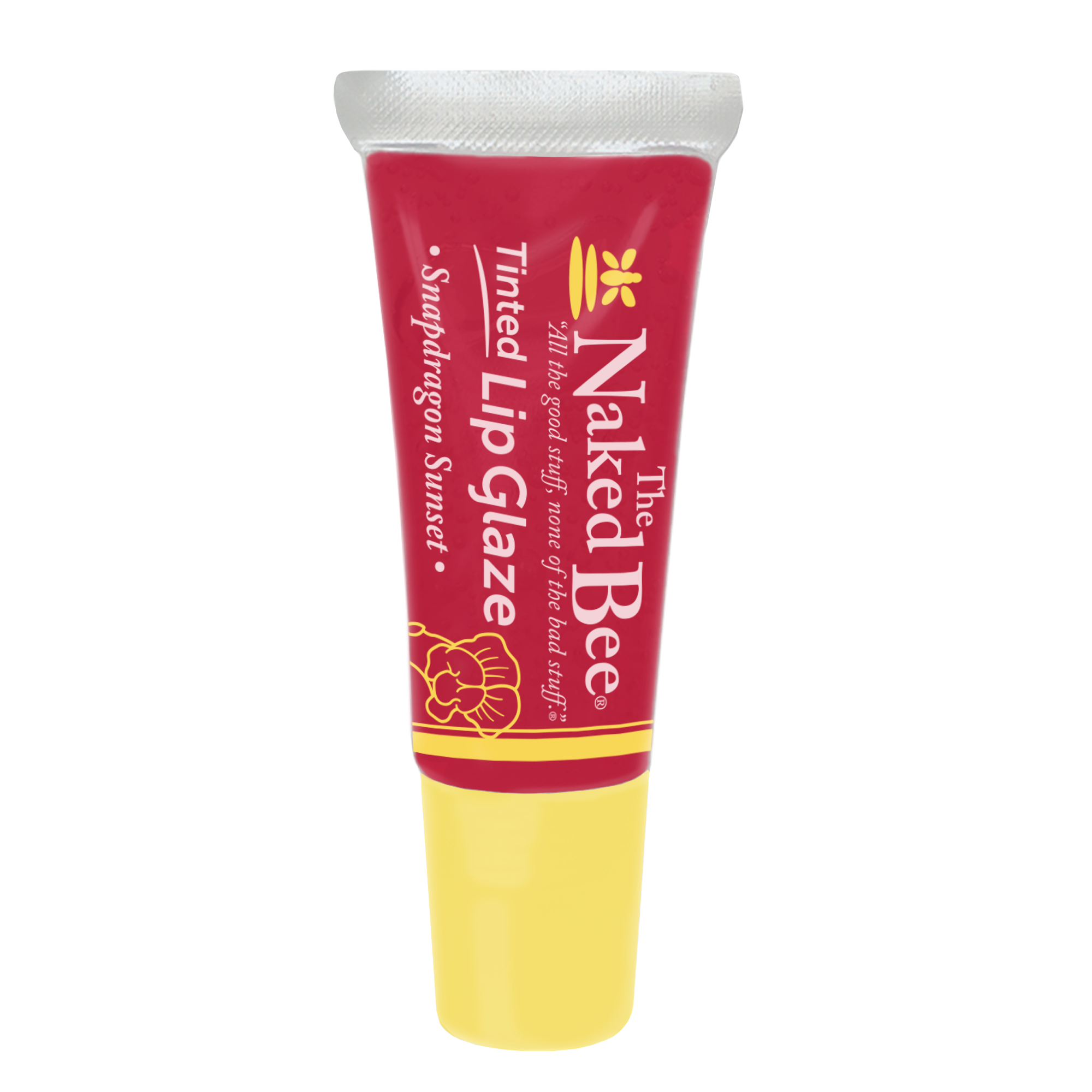 The Naked Bee Snapdragon Sunset Tinted Lip Glaze