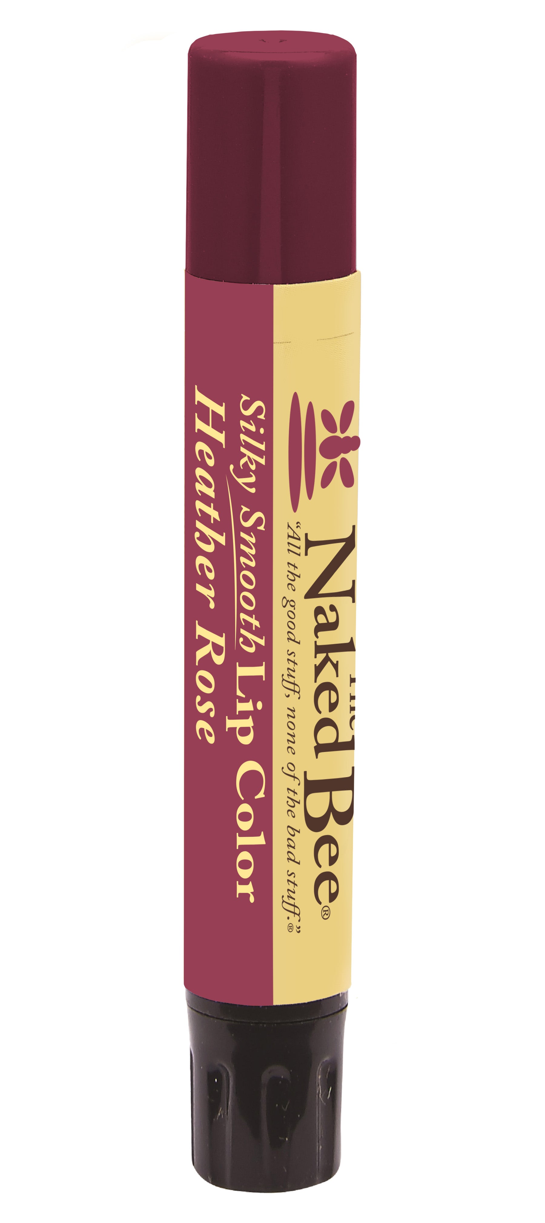 The Naked Bee Tinted Silky Smooth Lip Color Heather Rose