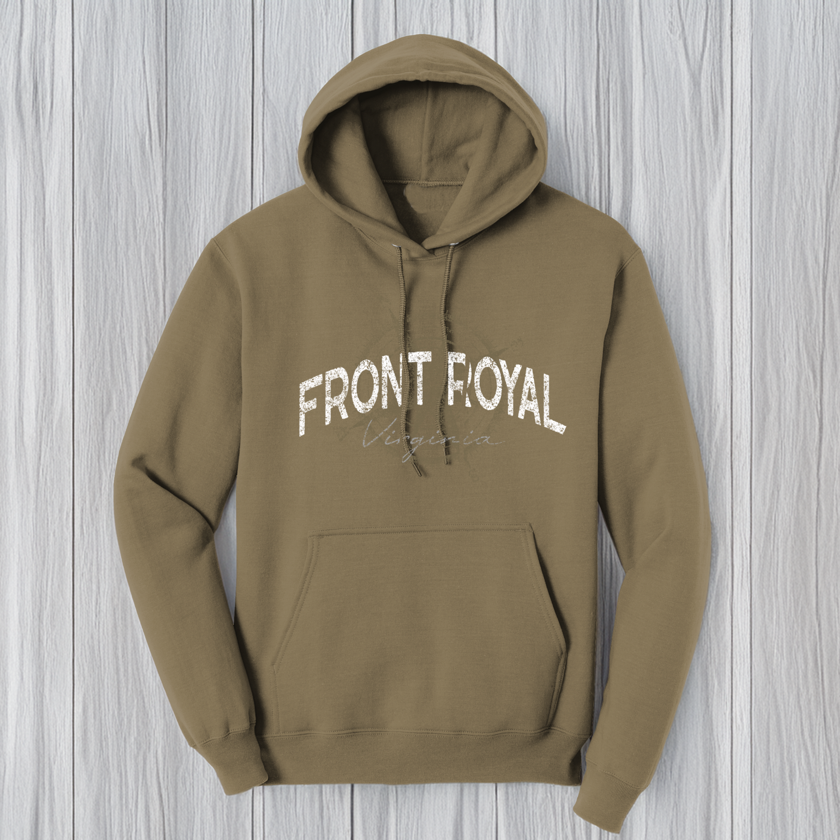 Front Royal Virginia Unisex Fleece Pullover Hoodie